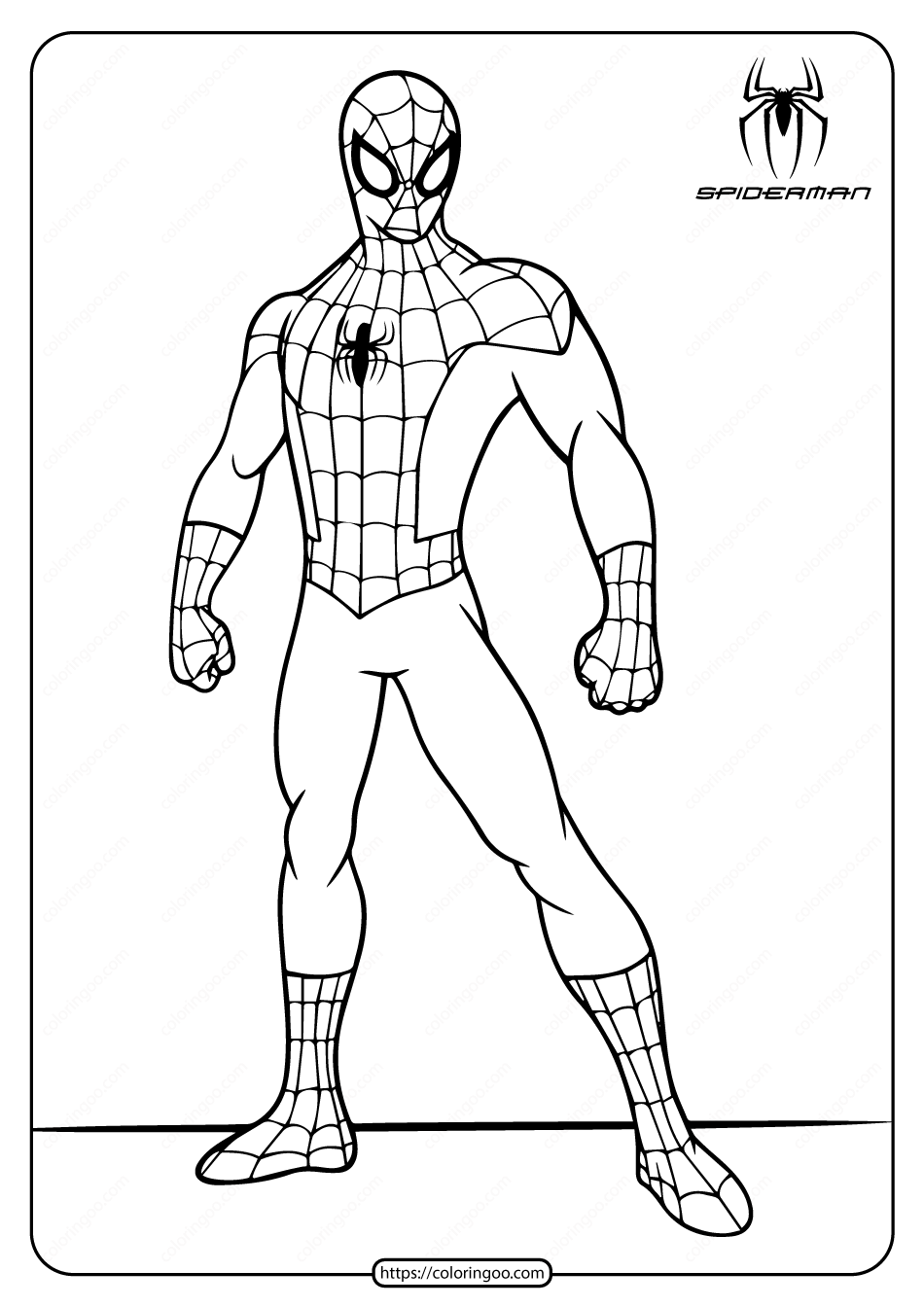 All New Amazing Spiderman Coloring Pages for Printable 12