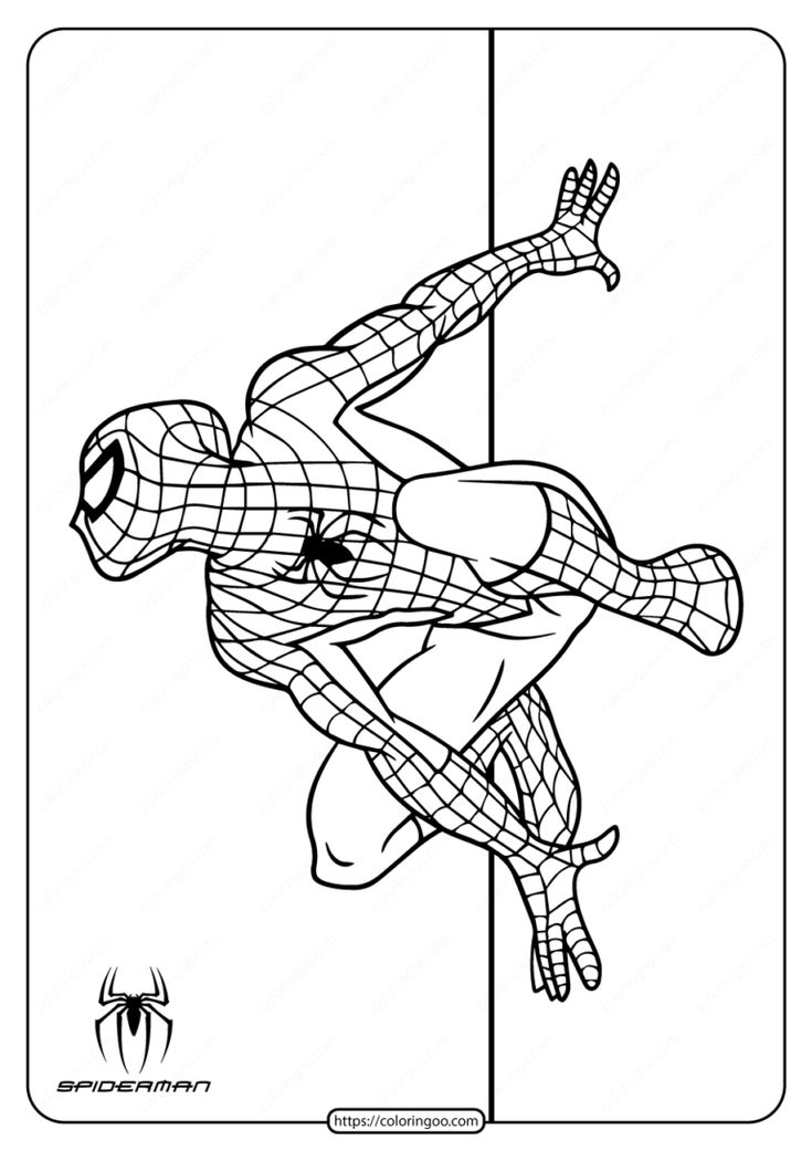 All New Amazing Spiderman Coloring Pages for Printable 17