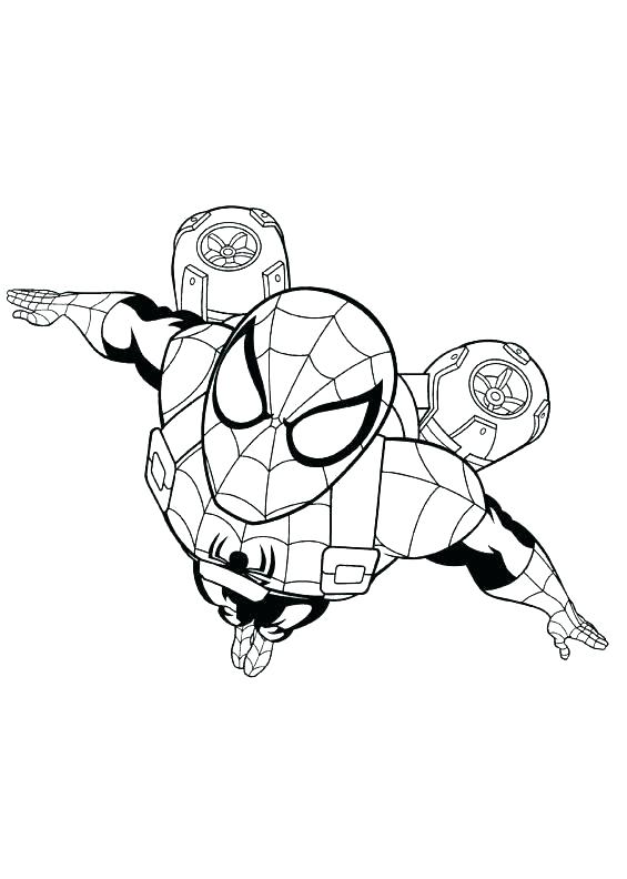 All New Amazing Spiderman Coloring Pages for Printable 18