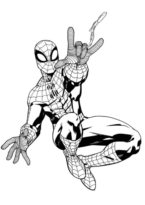 All New Amazing Spiderman Coloring Pages for Printable 22