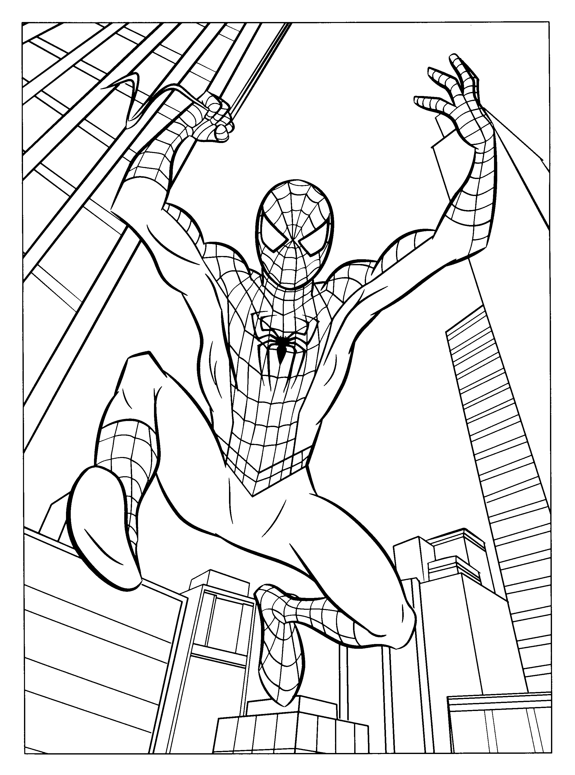 All New Amazing Spiderman Coloring Pages for Printable 25