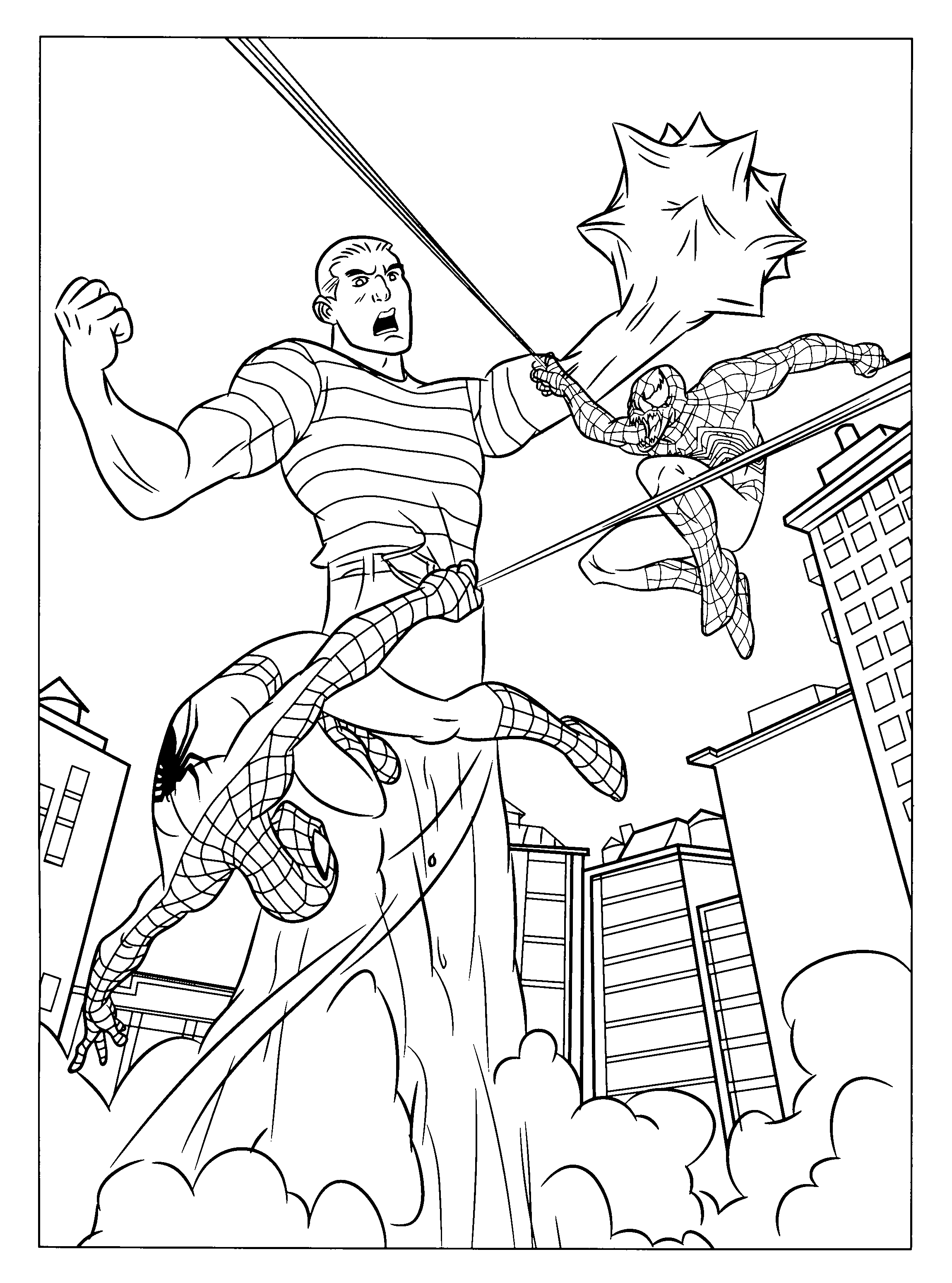 All New Amazing Spiderman Coloring Pages for Printable 27