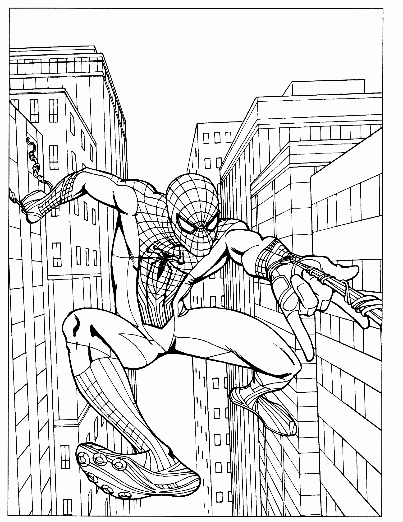 All New Amazing Spiderman Coloring Pages for Printable 30