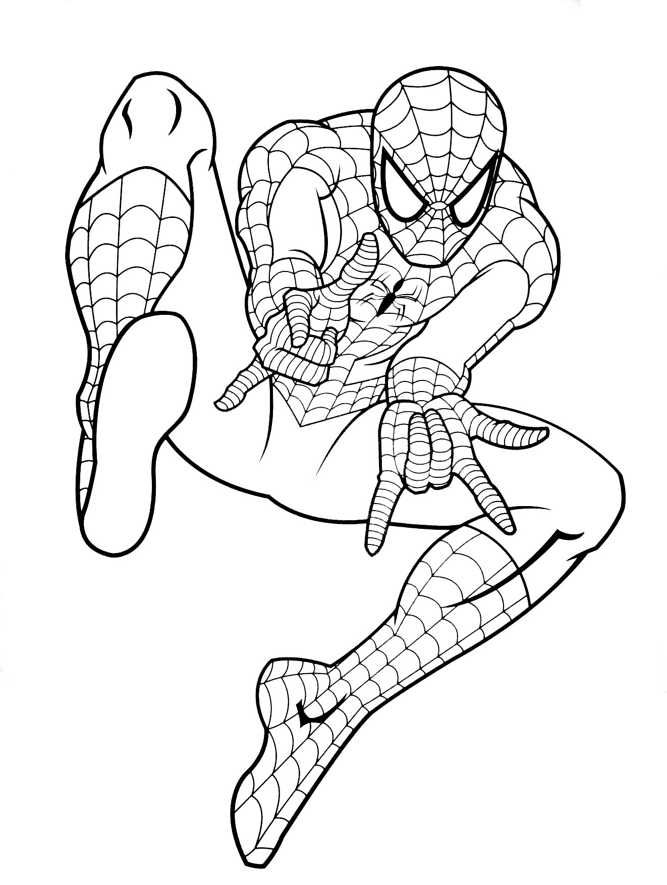 All New Amazing Spiderman Coloring Pages for Printable 31