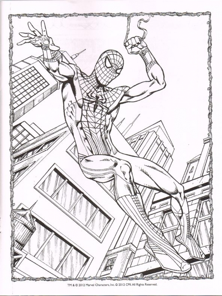 All New Amazing Spiderman Coloring Pages for Printable 33