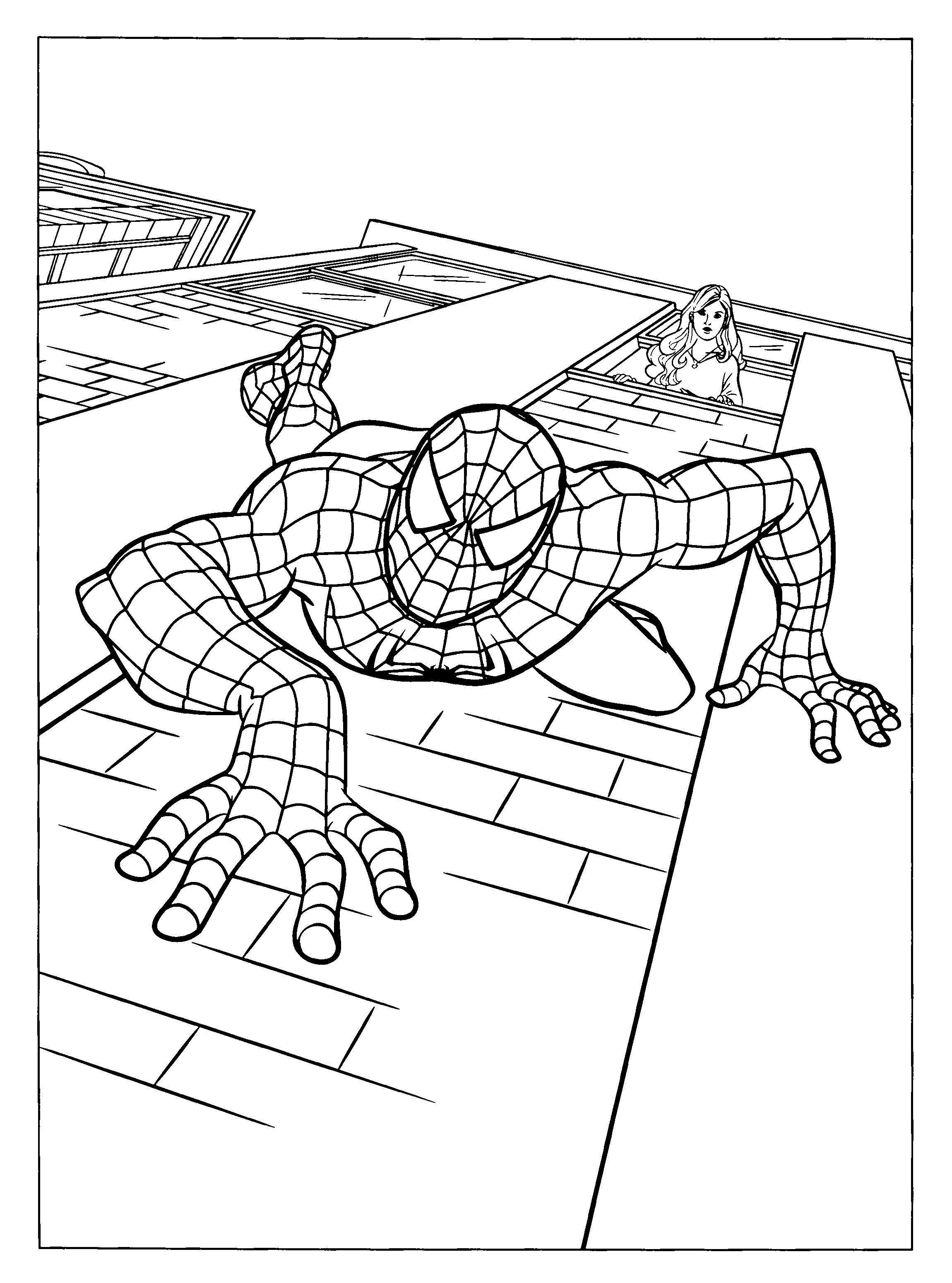 All New Amazing Spiderman Coloring Pages for Printable 4