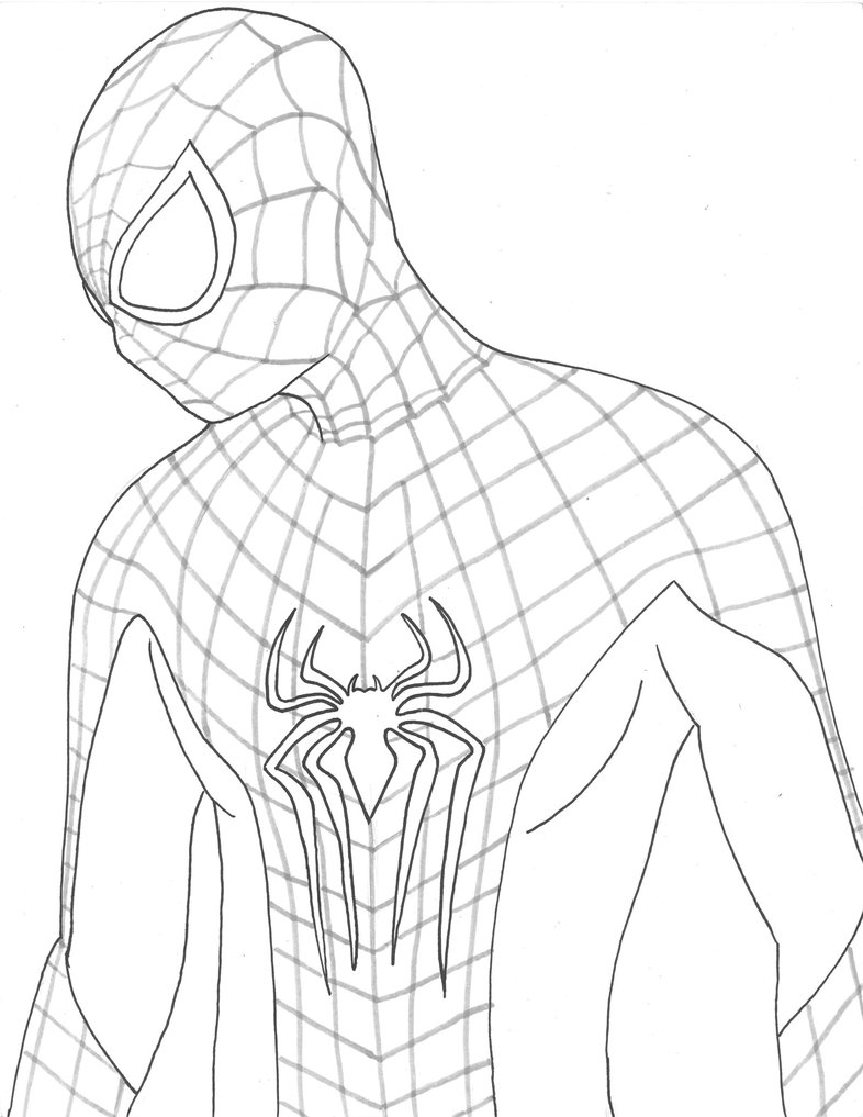 All New Amazing Spiderman Coloring Pages for Printable 5