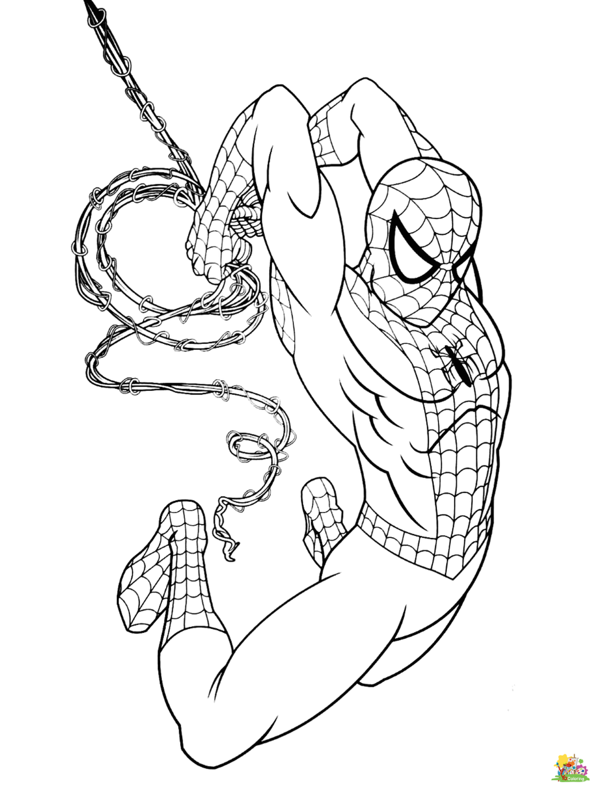 All New Amazing Spiderman Coloring Pages for Printable 7