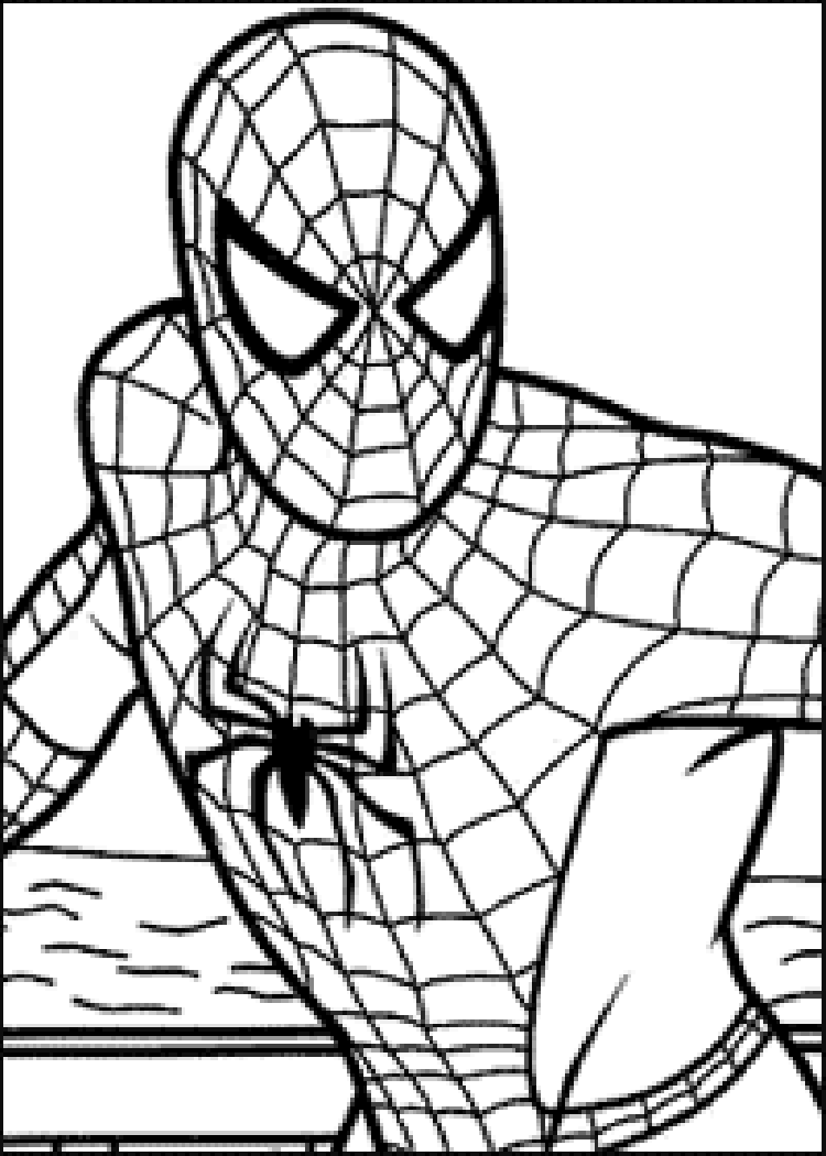 All New Amazing Spiderman Coloring Pages for Printable 8