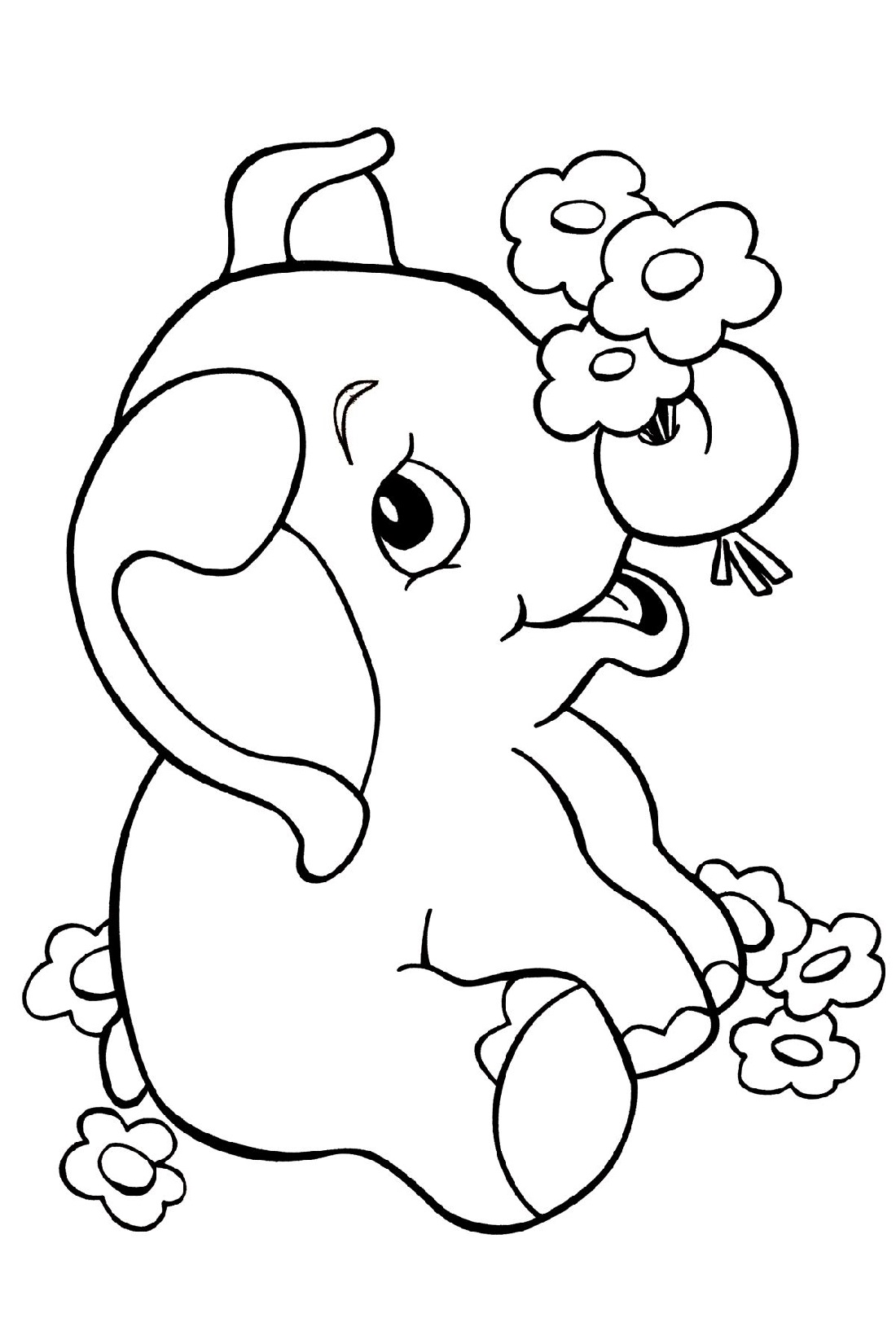 Cute Animals Coloring Pages Printable Joy 15