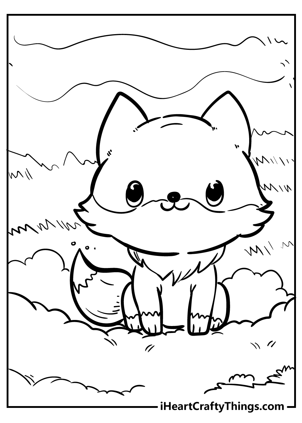 Cute Animals Coloring Pages Printable Joy 30