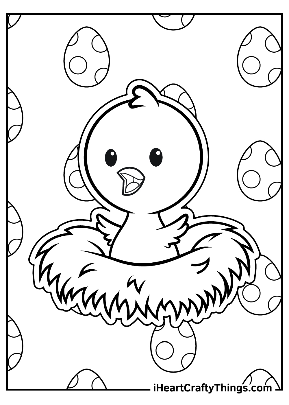 Cute Animals Coloring Pages Printable Joy 33