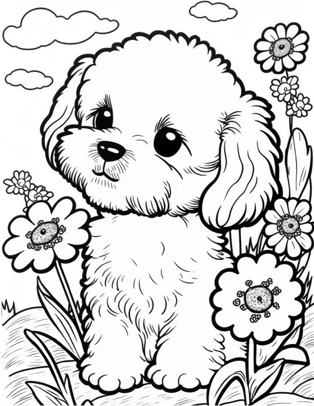 Cute Animals Coloring Pages Printable Joy 9