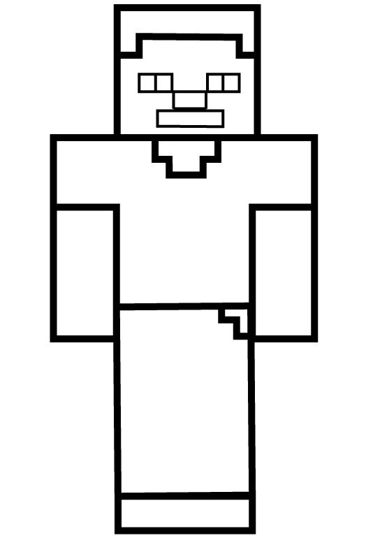 Exciting Minecraft Coloring Pages Printable 14