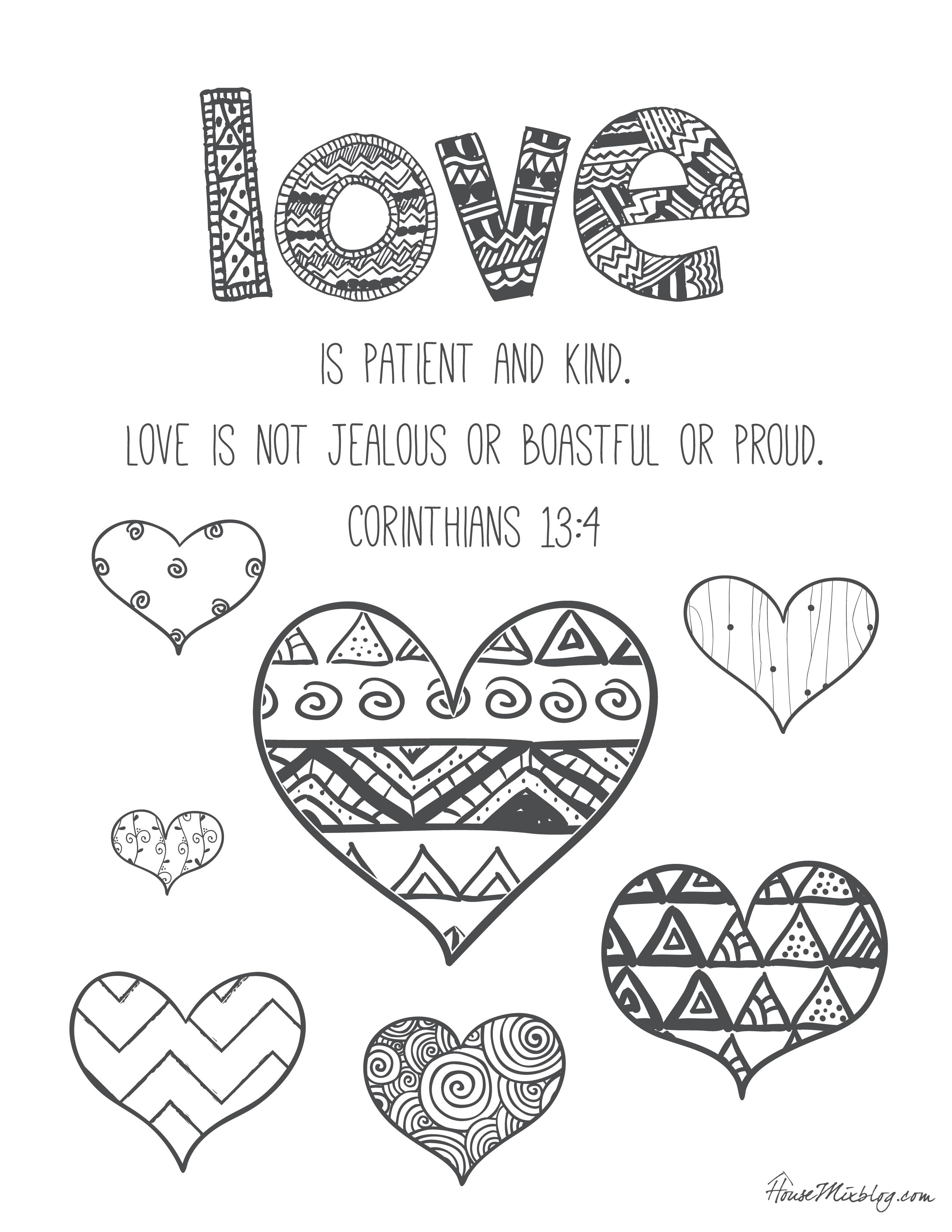 Inspirational Bible Verse Coloring Pages Printable 23