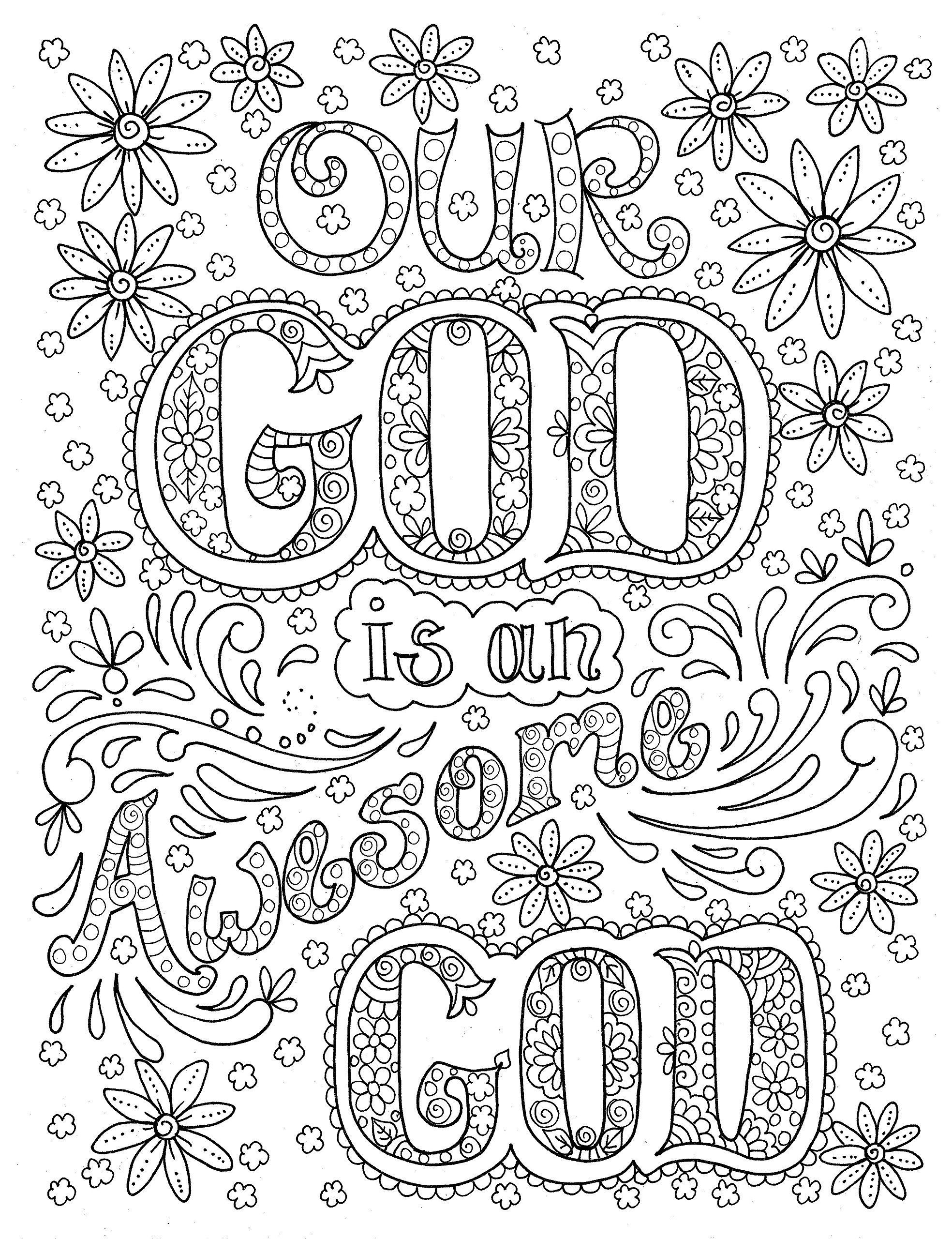 Inspirational Bible Verse Coloring Pages Printable 24