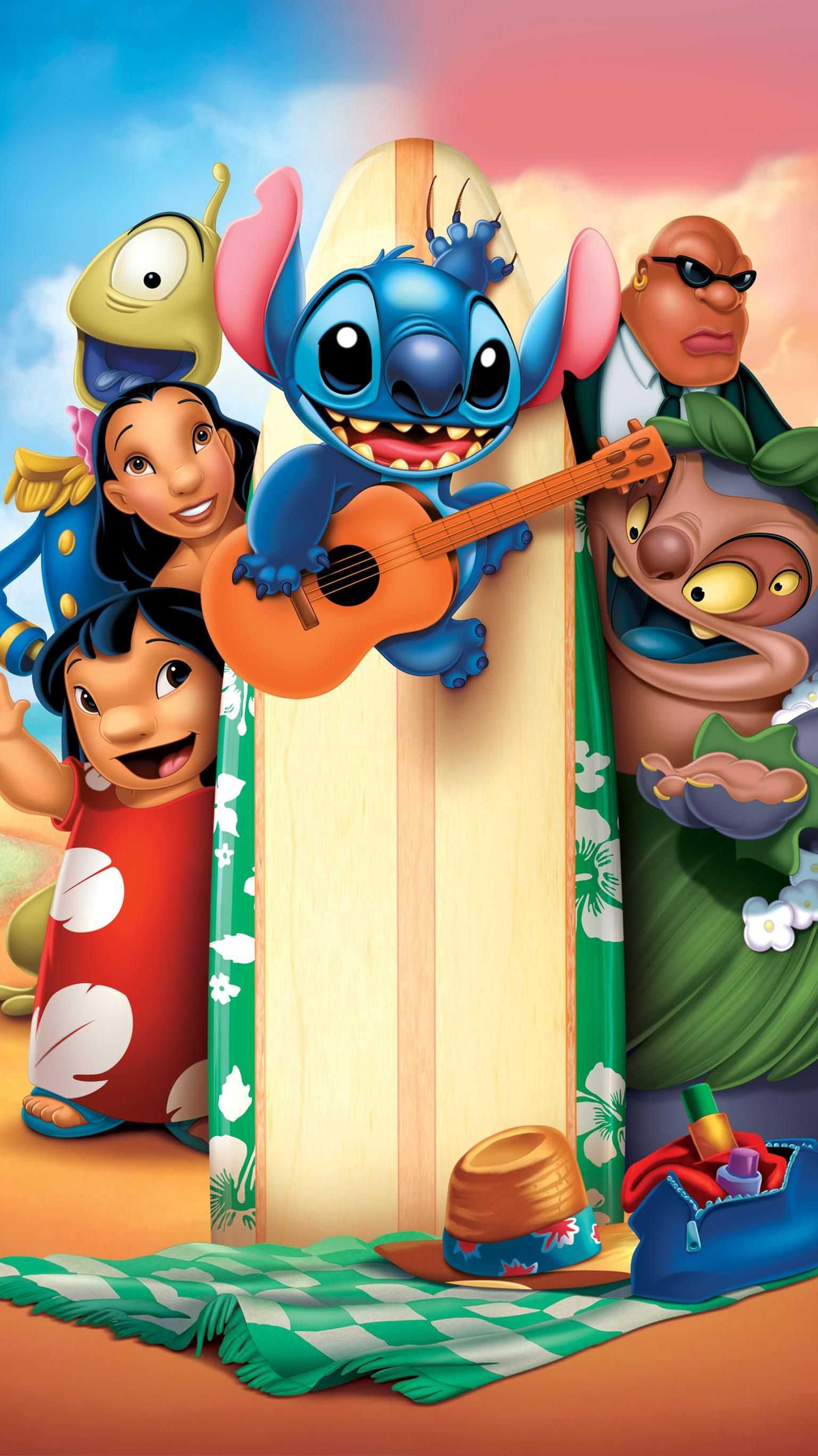 Lovable Lilo & Stitch Coloring Pages Printable 2