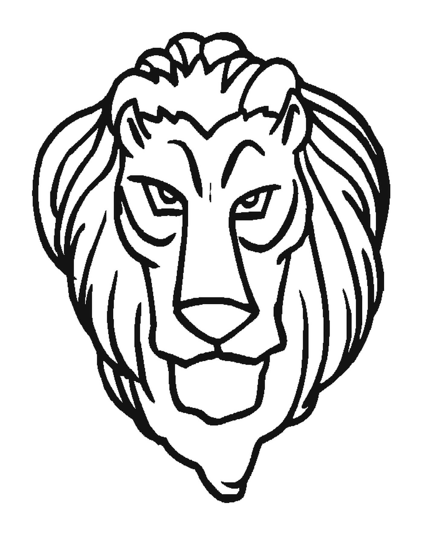 Majestic Lion Coloring Pages Printable 2