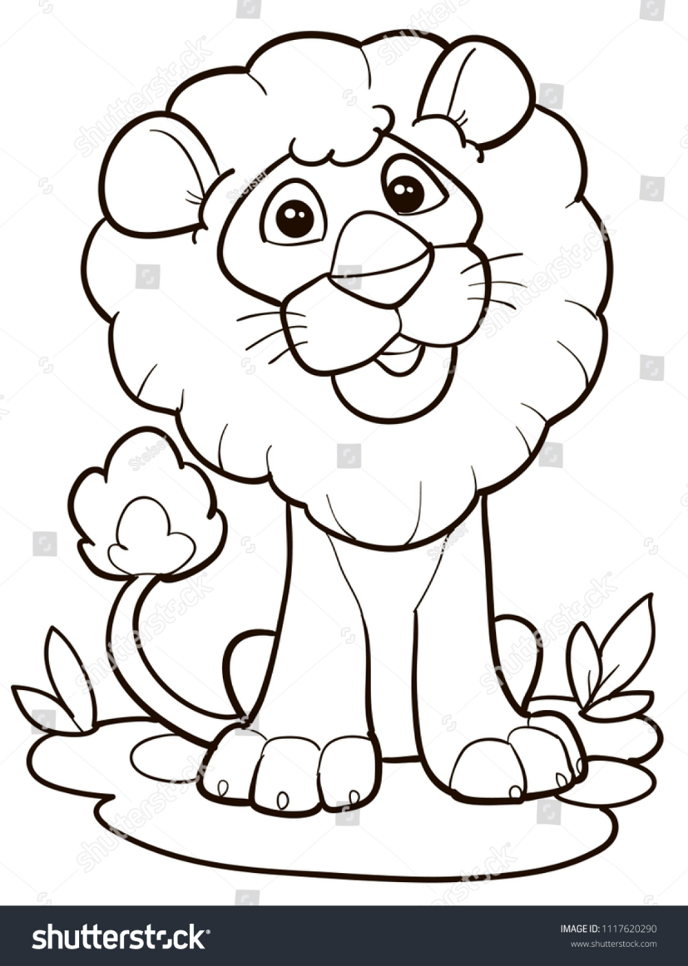 Majestic Lion Coloring Pages Printable 25