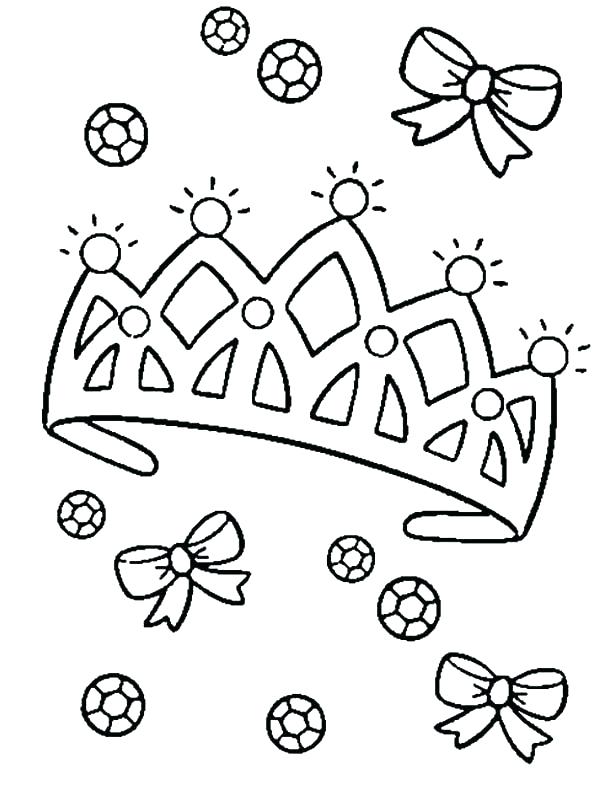 Regal Crown Coloring Pages Printable 15