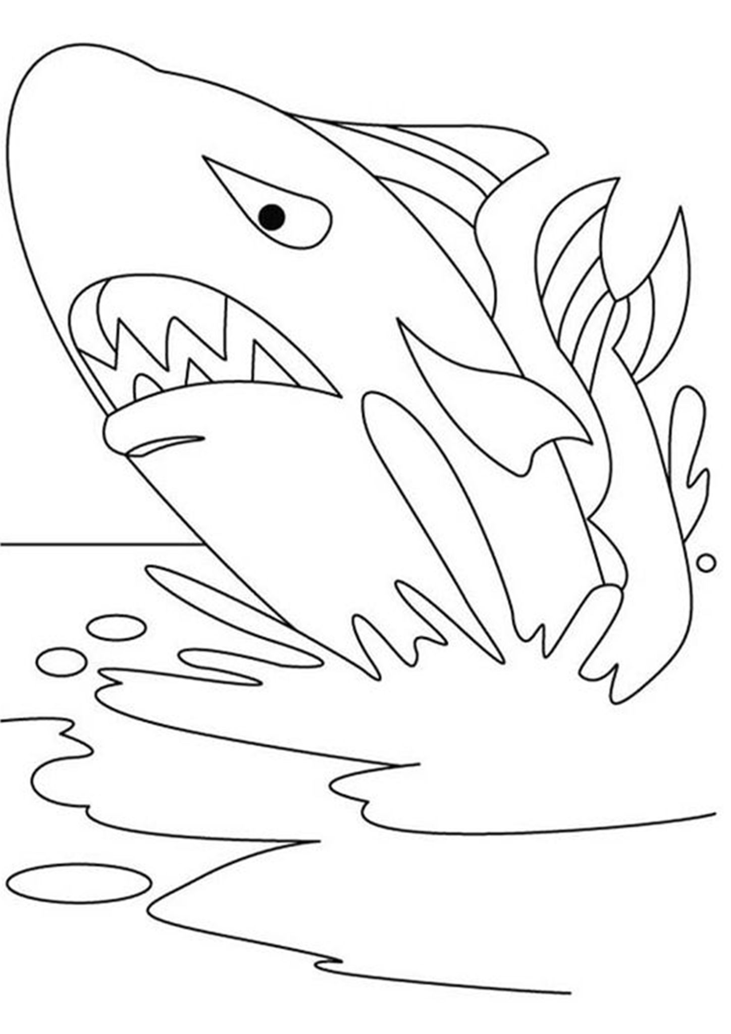 29 Massive Whale Shark Coloring Page Printable 11