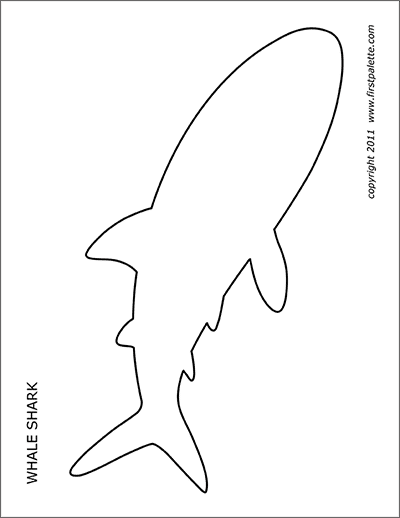 29 Massive Whale Shark Coloring Page Printable 12