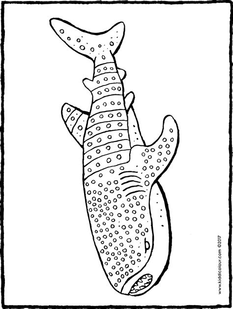 29 Massive Whale Shark Coloring Page Printable 26