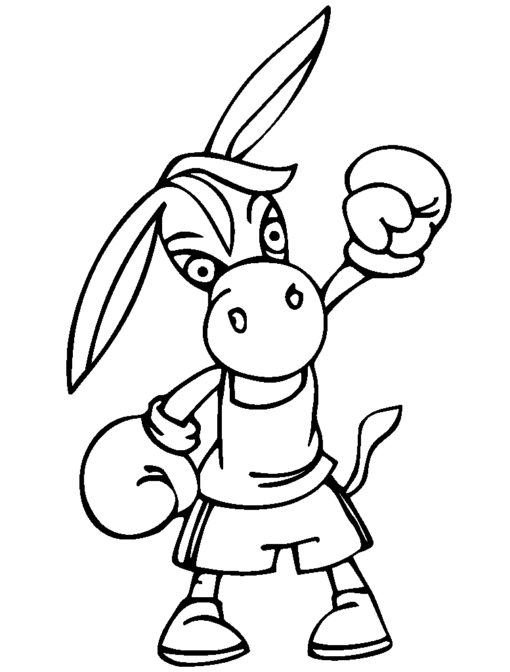 30 Boxing Coloring Pages Printable 11