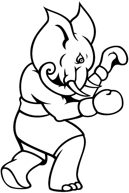 30 Boxing Coloring Pages Printable 21