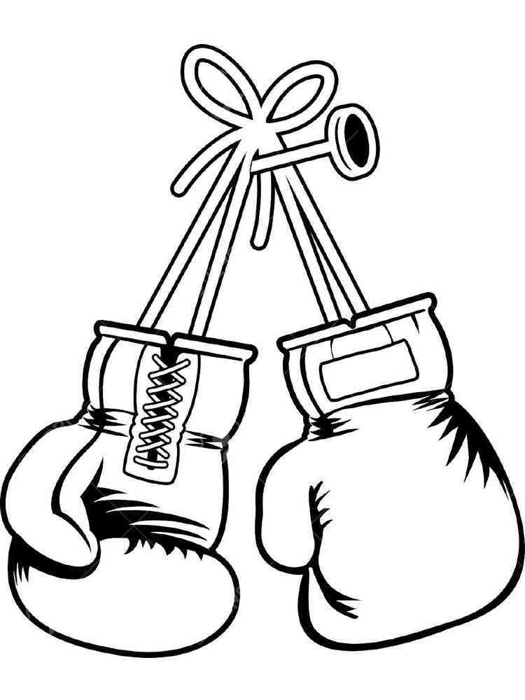 30 Boxing Coloring Pages Printable 27