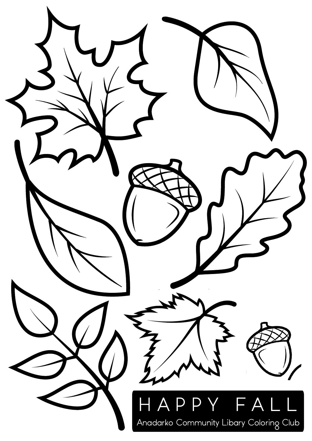 30 Leaf Coloring Pages for Kids Printable 35