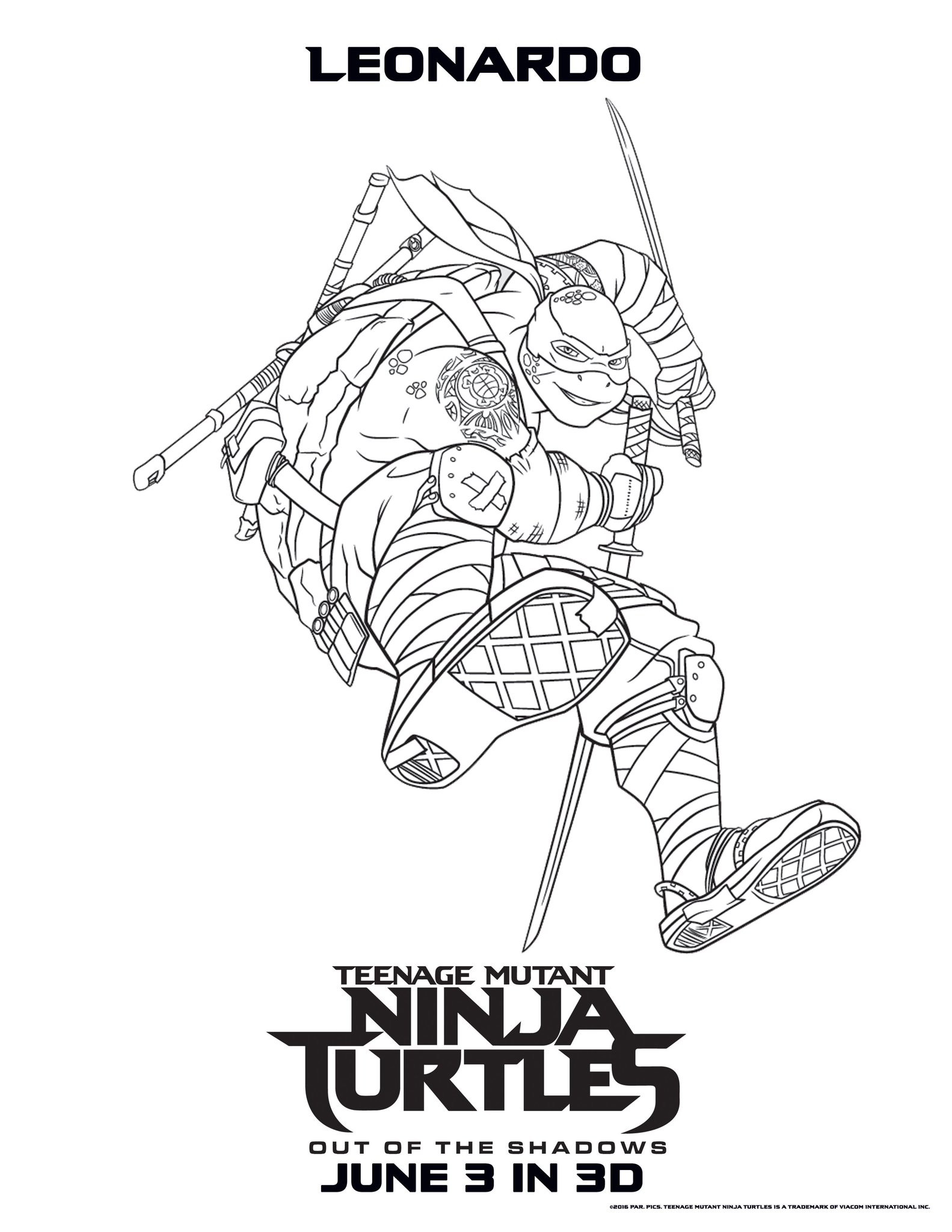 30 Ninja Turtles Face Coloring Pages Printable 9