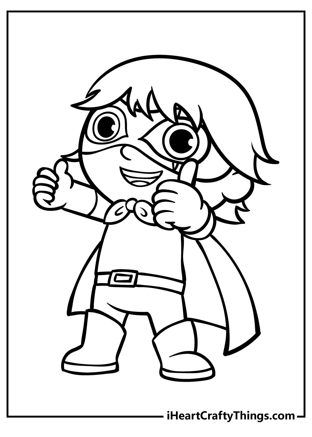 30 Ryan Coloring Pages PDF Printable 10