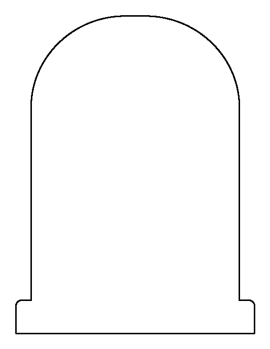 30 Spooky Tombstone Coloring Pages Printable 11