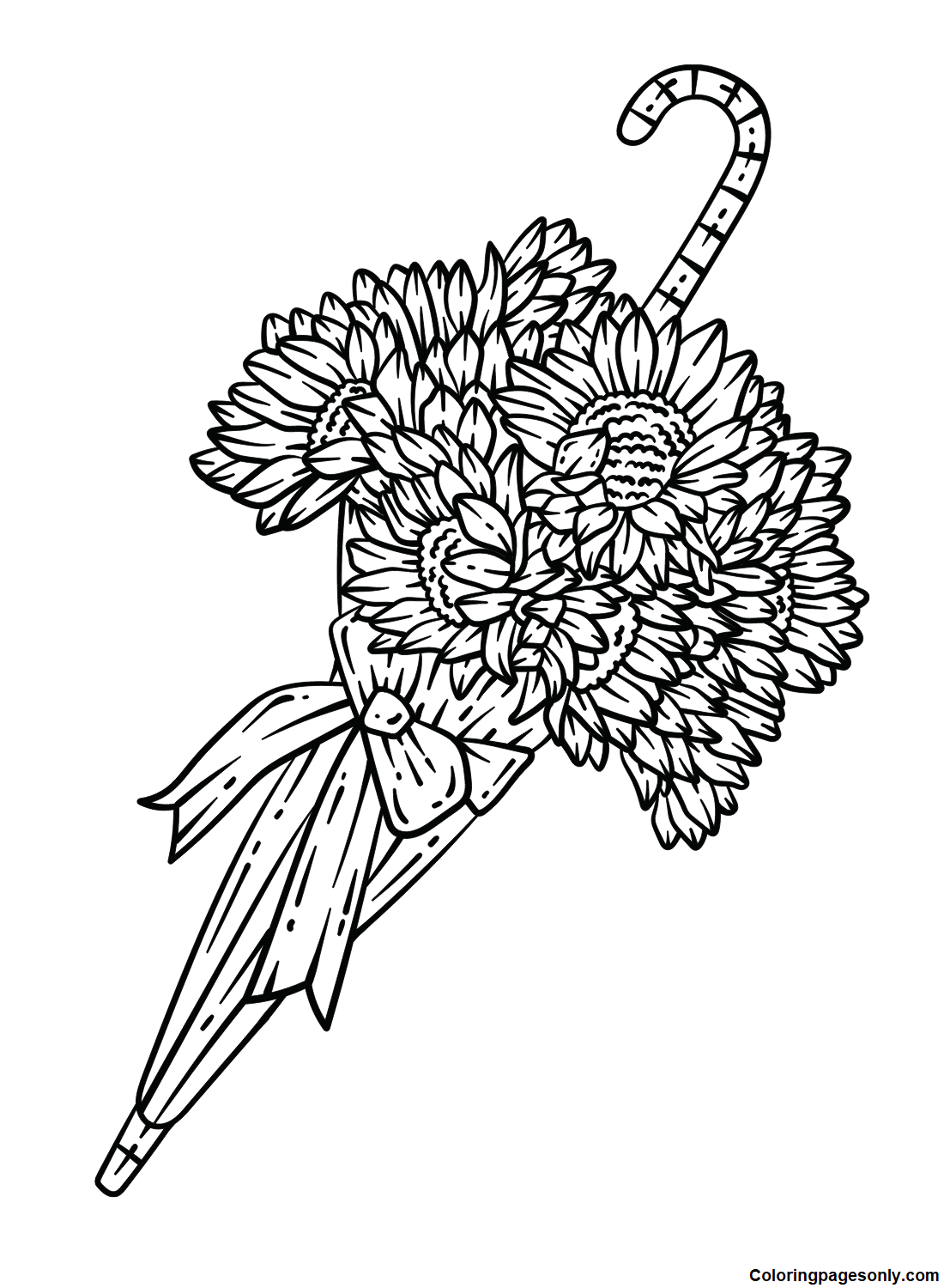 30 Umbrella Coloring Pages Printable 23