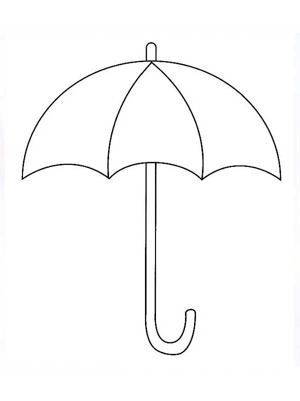 30 Umbrella Coloring Pages Printable 30