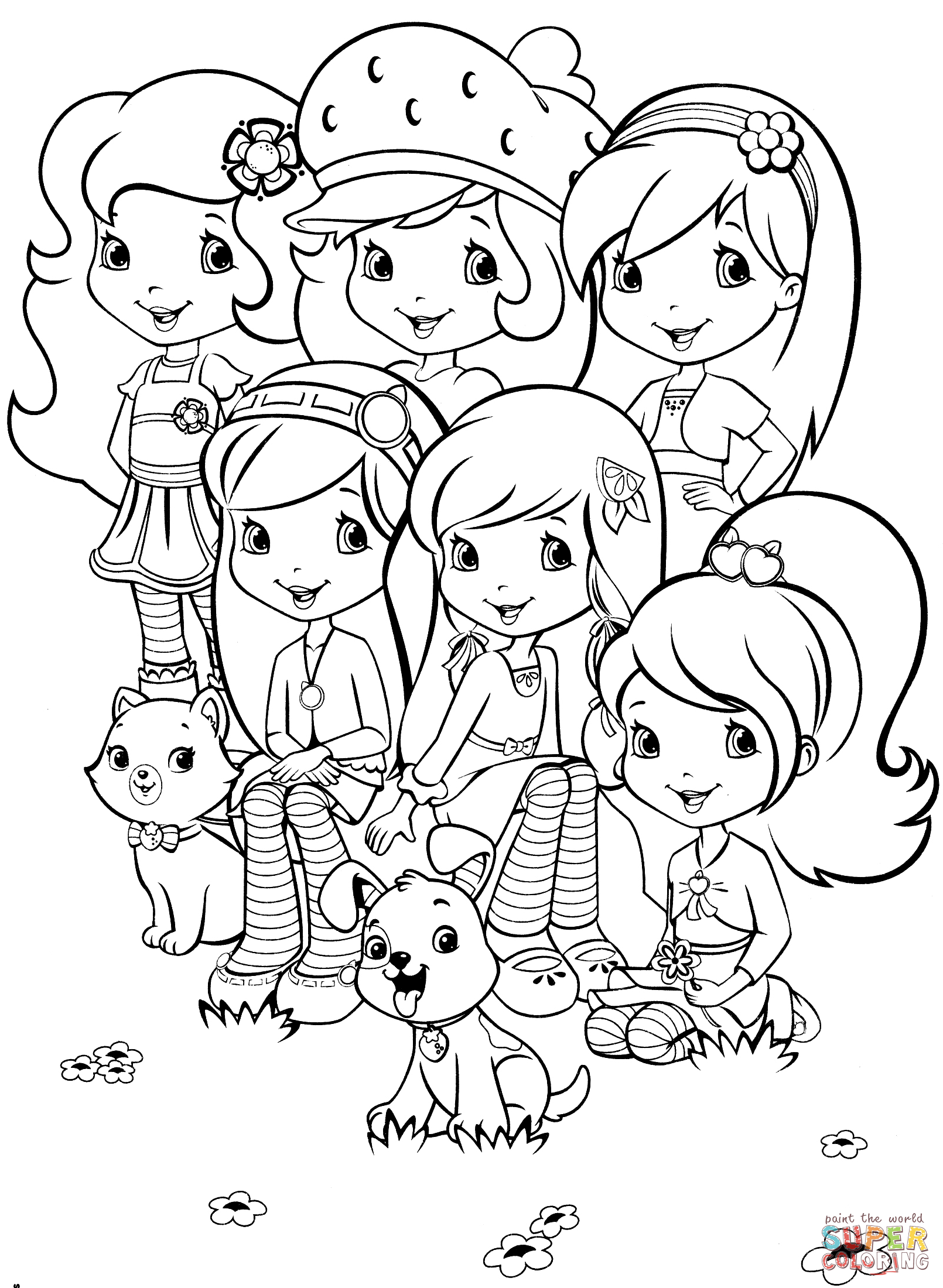 31 Best Friends Coloring Pages Printable 13