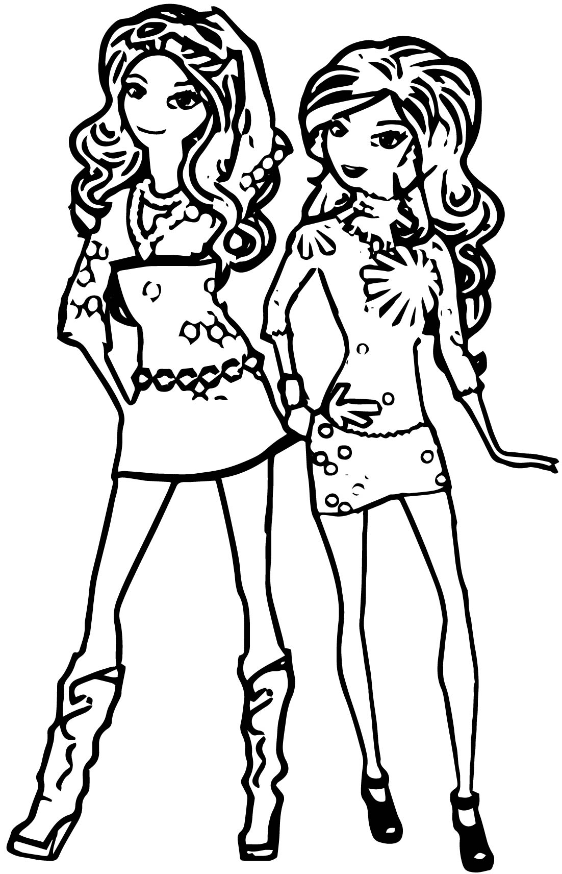 31 Best Friends Coloring Pages Printable 27