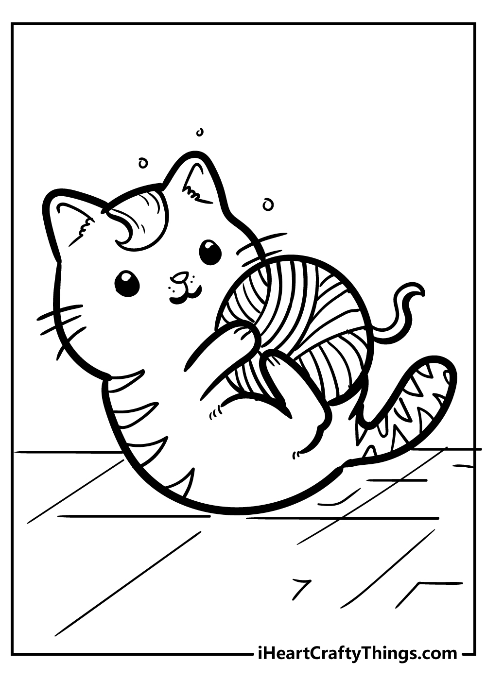 31 Cat Equipment Coloring Pages Printable 14