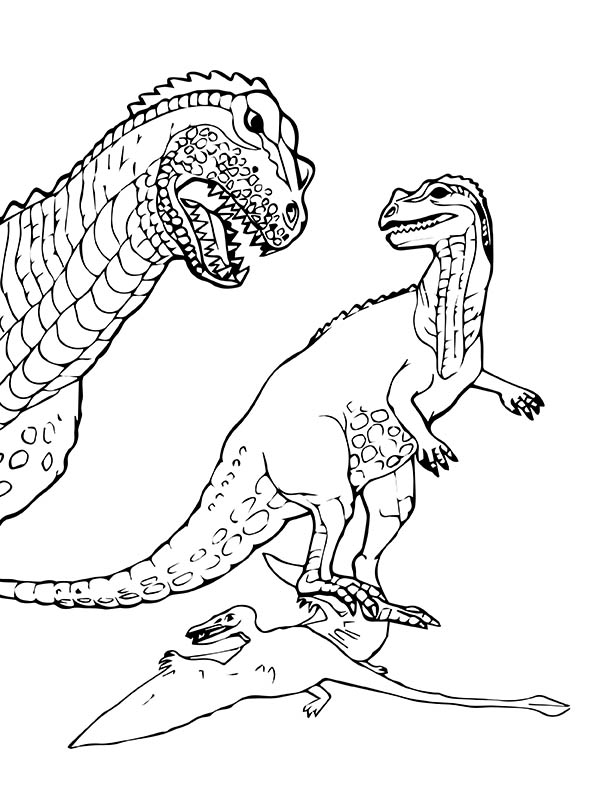 31 Ferocious Baryonyx Coloring Page Printable 11