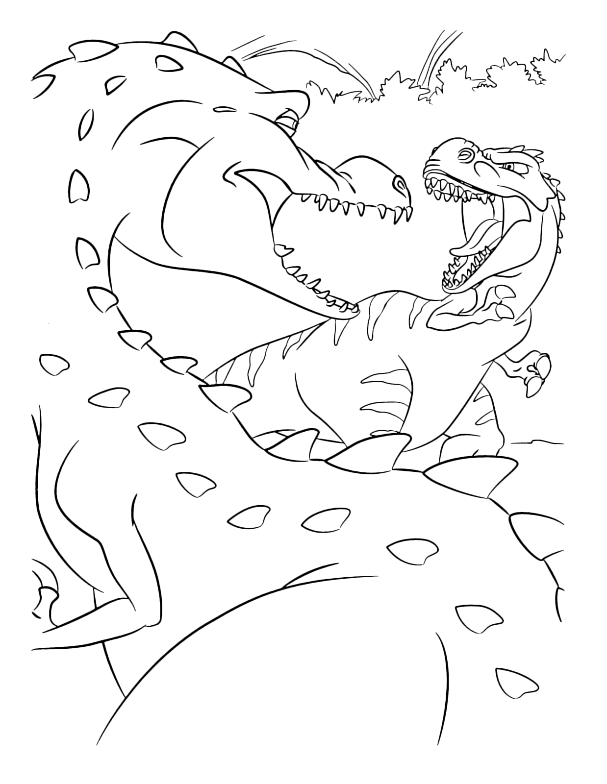 31 Ferocious Baryonyx Coloring Page Printable 15