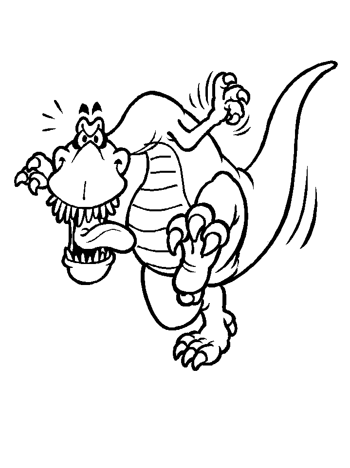 31 Ferocious Baryonyx Coloring Page Printable 5