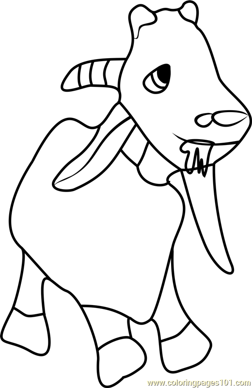 31 Goats Coloring Pages Printable 19