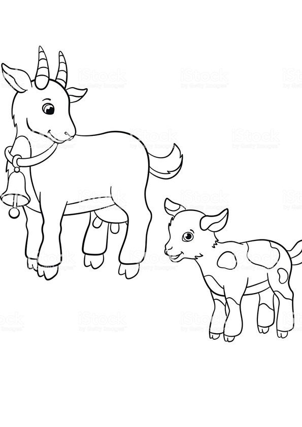 31 Goats Coloring Pages Printable 24