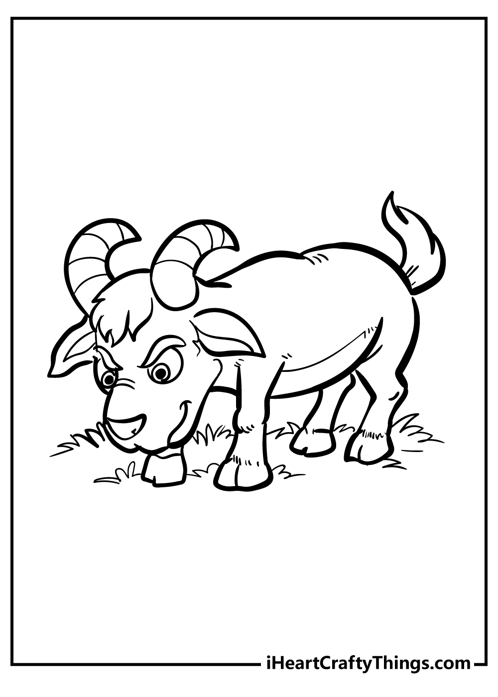 31 Goats Coloring Pages Printable 27