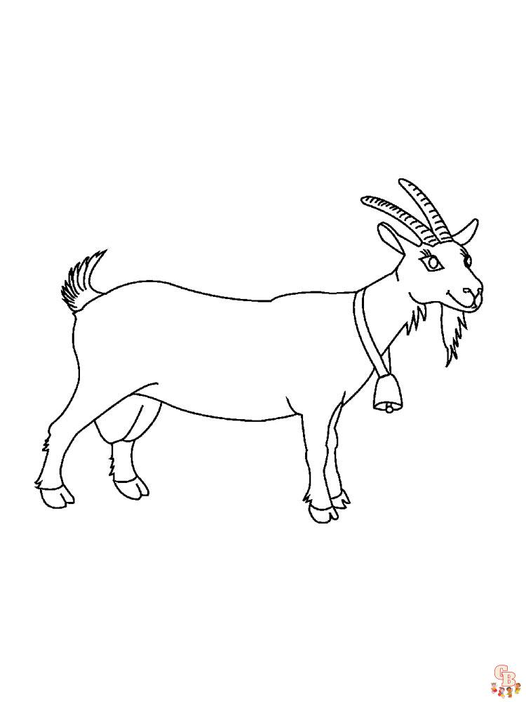 31 Goats Coloring Pages Printable 28