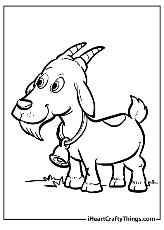 31 Goats Coloring Pages Printable 33