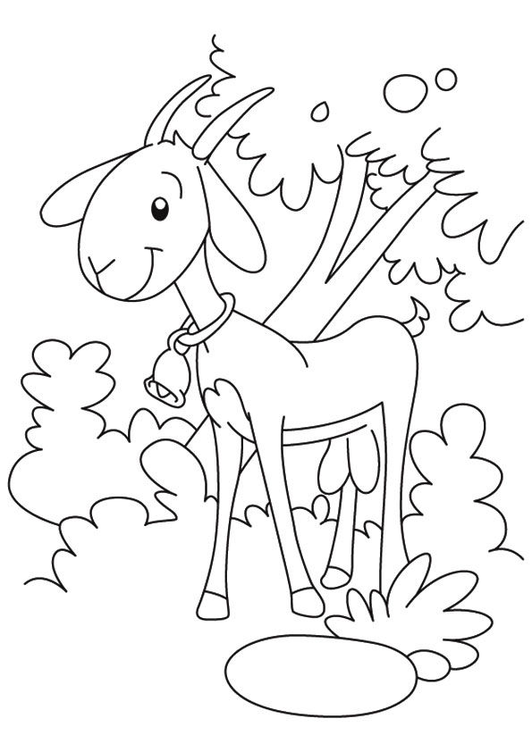 31 Goats Coloring Pages Printable 7