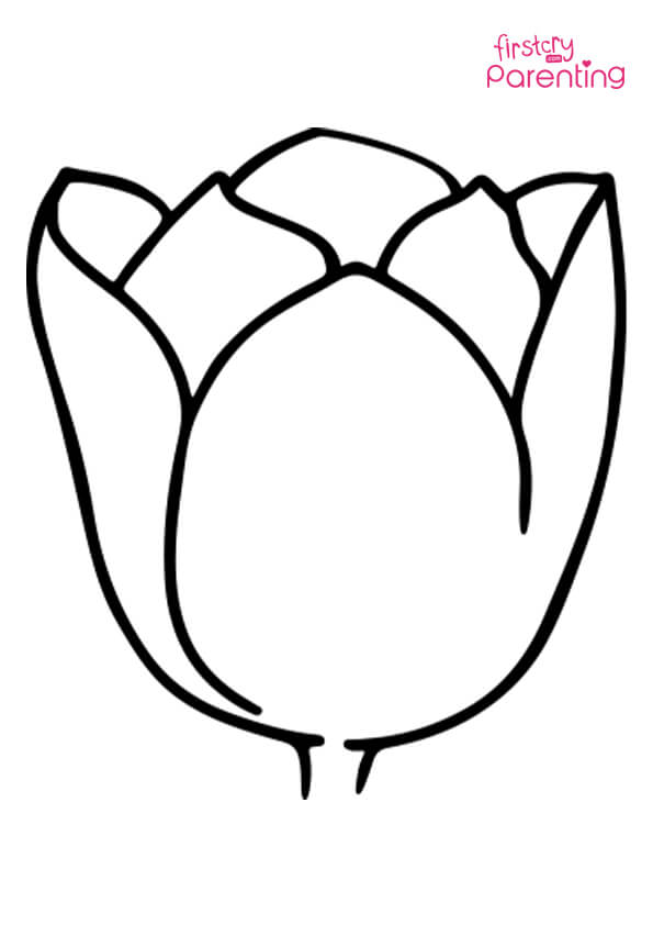 31 Lovely Tulip Coloring Pages Printable 35