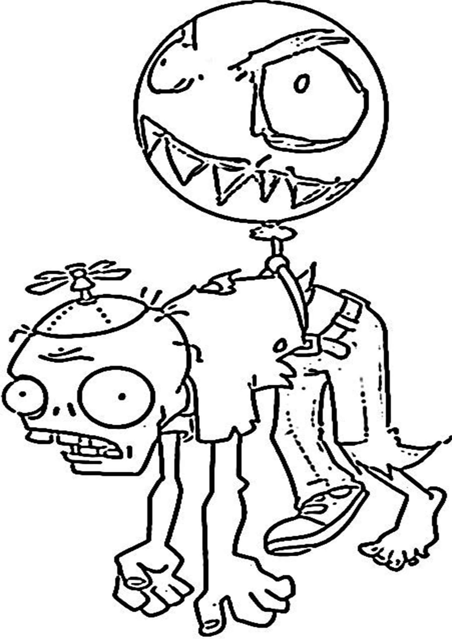 31 Plants vs Zombies Coloring Pages Printable 28